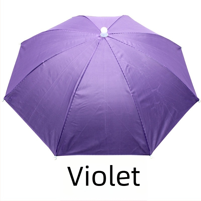 Pălărie umbrelă din poliester 170T, 8 arce din fier, deschidere manuală, imprimare logo, personalizare disponibilă