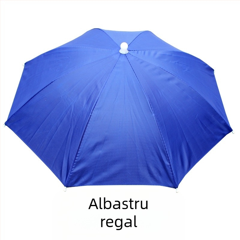Pălărie umbrelă din poliester 170T, 8 arce din fier, deschidere manuală, imprimare logo, personalizare disponibilă
