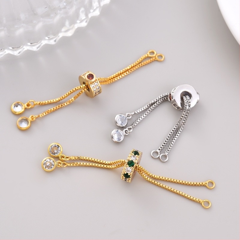 Lanț de extindere pentru bijuterii DIY pentru colier cu perle – cupru, placare electrolitică, design original, model retro