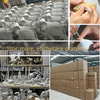 Figurină din rășină cu bulldog, stil graffiti, decor pentru vitrina de vin acasă și la birou