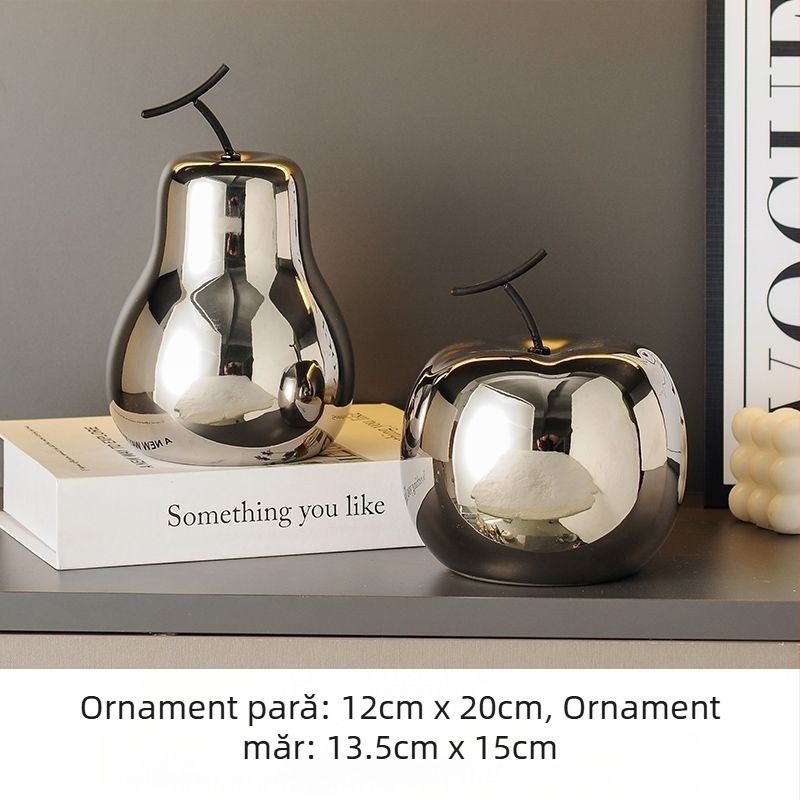 Ornament ceramic cu velier, stil simplu și modern, finisaj electroplacat, cadou de ziua de naștere pentru un coleg de clasă