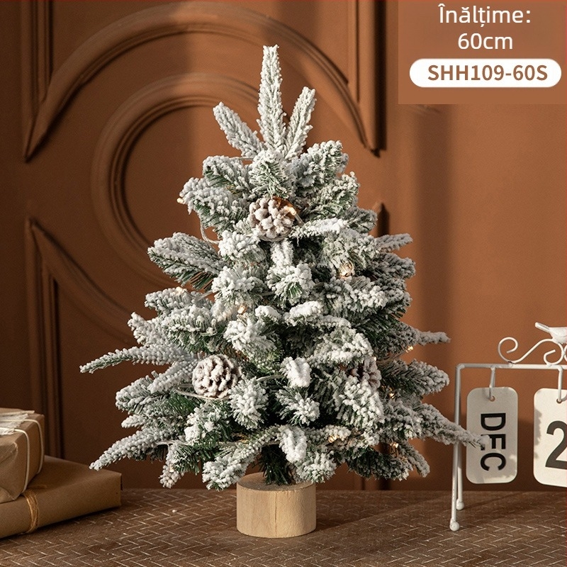 Ornament pentru brad de Crăciun din PE, brand Hong Kong Heng, pentru utilizare pe birou