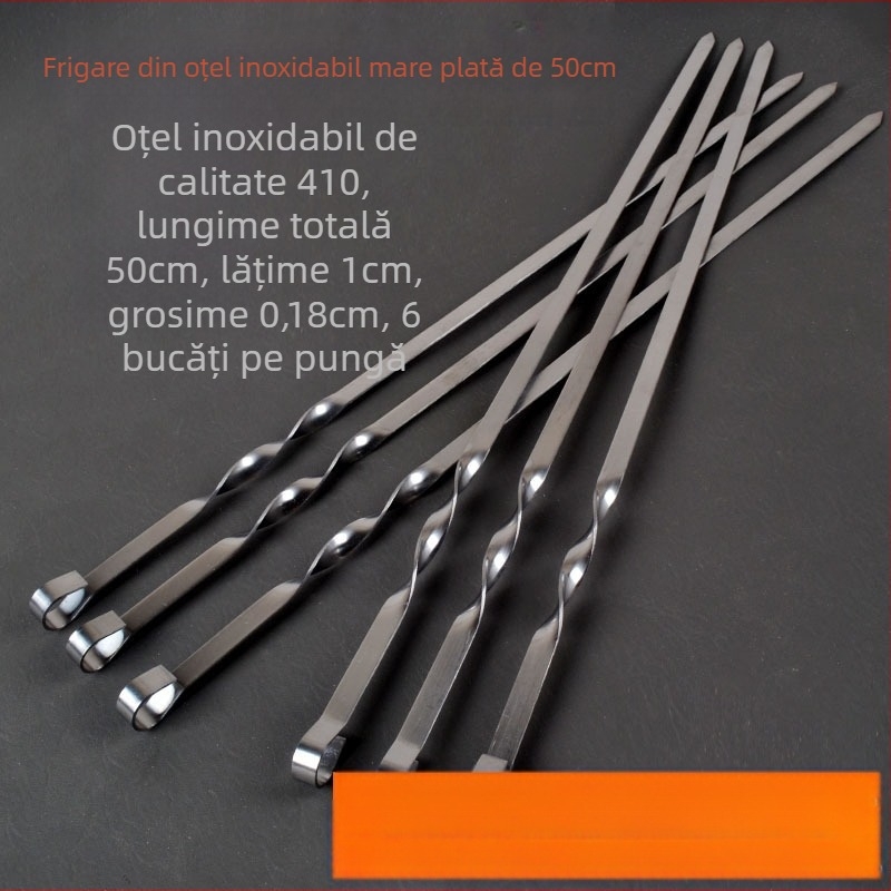 Beetle frigărui din oțel inoxidabil, formă neregulată, set de 50