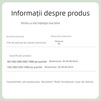 Capac de bol elastic din PE, cu suport pentru folie de plastic, pentru păstrarea resturilor — 1 buc., utilizare casnică