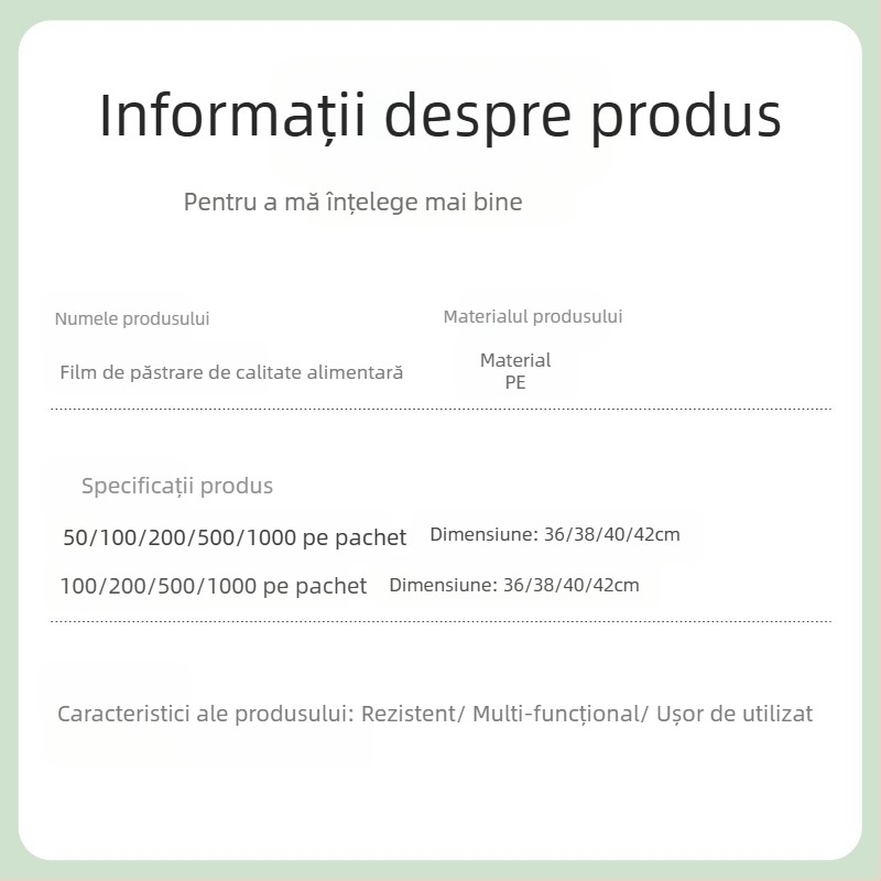 Capac de bol elastic din PE, cu suport pentru folie de plastic, pentru păstrarea resturilor — 1 buc., utilizare casnică