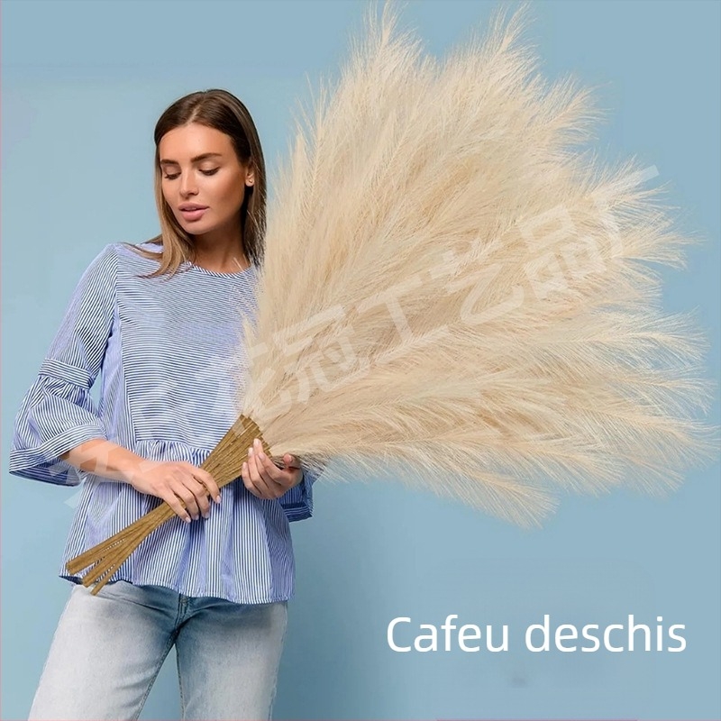 Corolla floare din satin, trestie – plantă artificială, Cod 22293522741