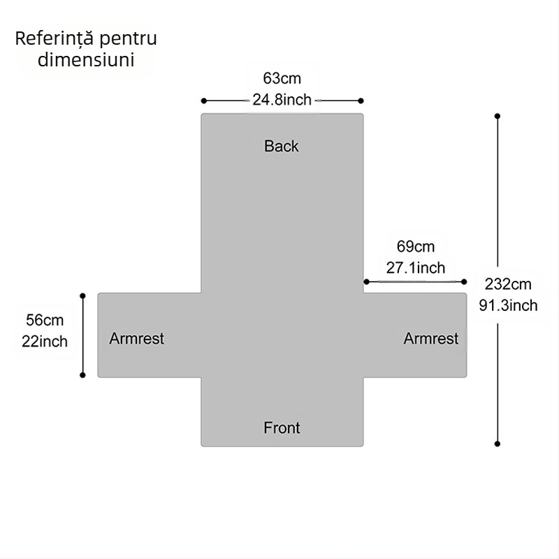 Husă pentru canapea, stil hotel, poliester spandex (Material: Poliester Spandex; Categorie: Husă pentru scaun; Stil: Hotel)