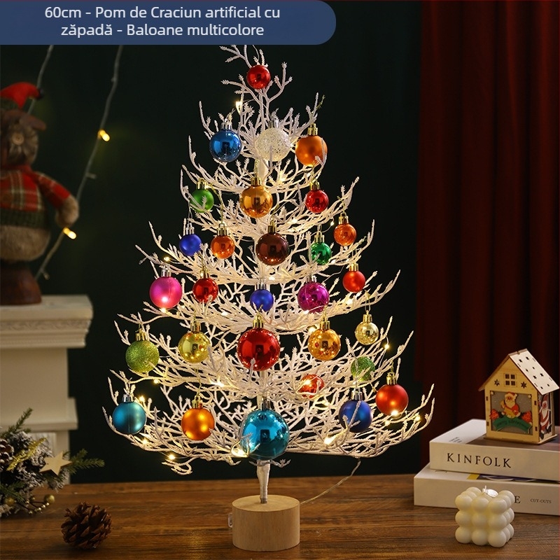 Decorațiune brad de birou, material PE, Brand Xianghe Ying Trading Co., Ltd., Categorie Brad de Crăciun, Utilizare birou