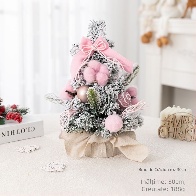 Ornament pentru brad de birou — PVC material, marca Chinese Gift, IP neautorizat, decor pentru birou