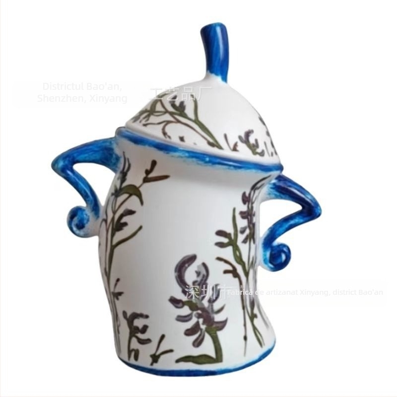 Borcan plastic PS, stil desenat, marcă Other