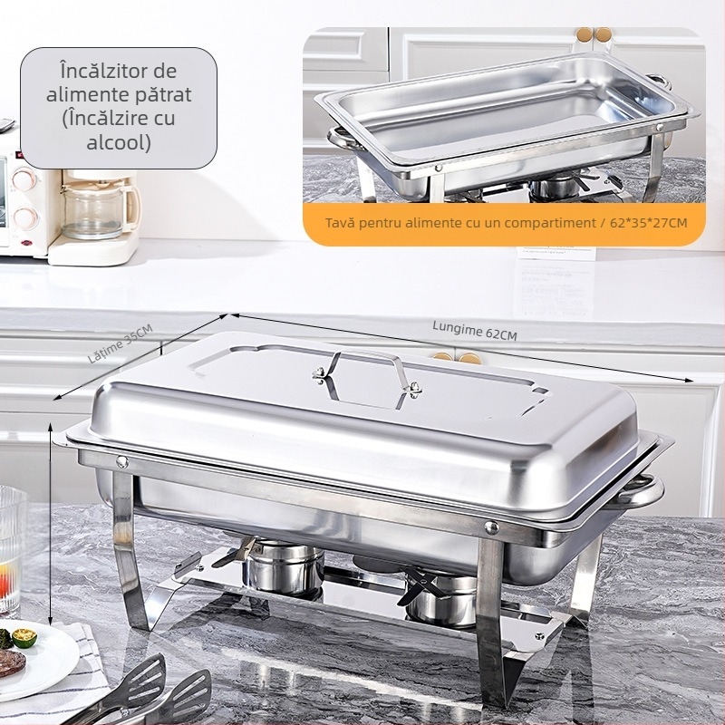 Aragaz bufet pliabil din oțel inoxidabil pentru hoteluri (Material: oțel inoxidabil; Destinații: hoteluri/restaurante/cantine; Stil: modern simplu; Personalizare: disponibilă; Lucrat manual: Nu)