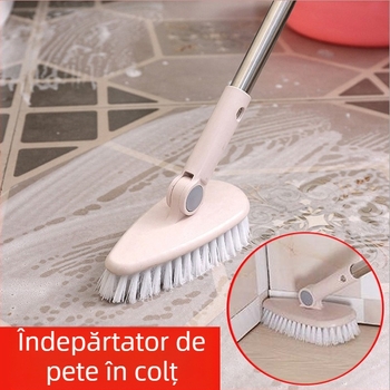 Mătură magică pentru casă, cu răzuitor de podea și burete, din plastic