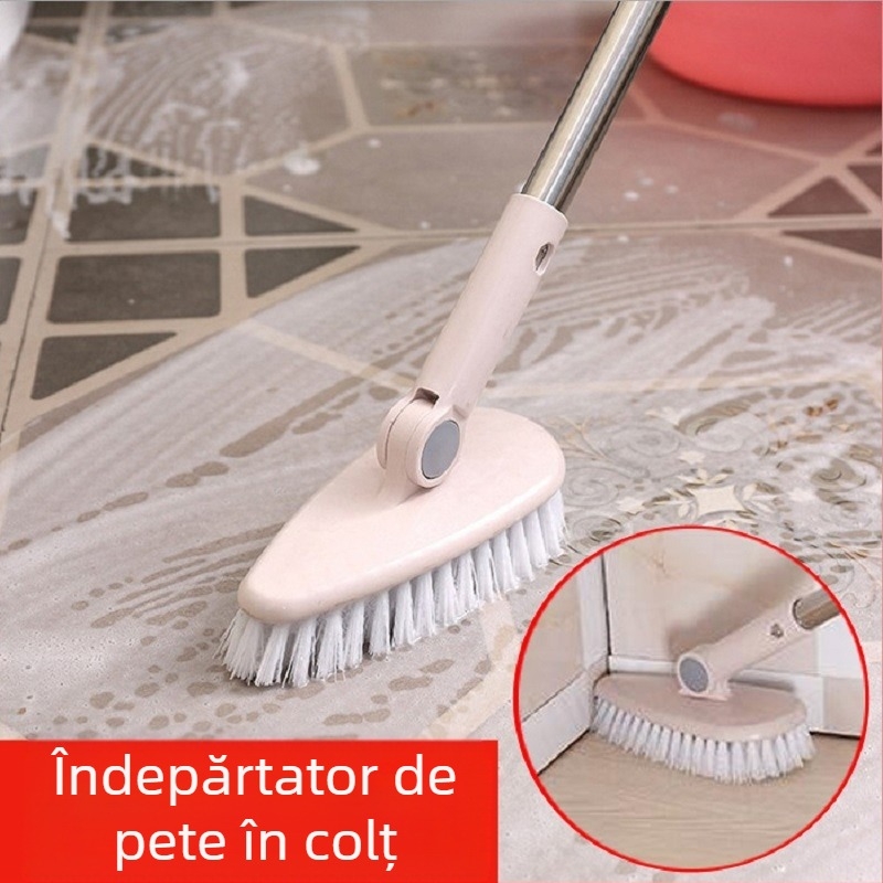 Mătură magică pentru casă, cu răzuitor de podea și burete, din plastic