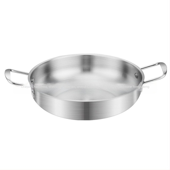 Oală de supă pentru tăiței în stil coreean, din oțel inoxidabil, uz casnic, neelectrică, compatibilă cu aragazul obișnuit