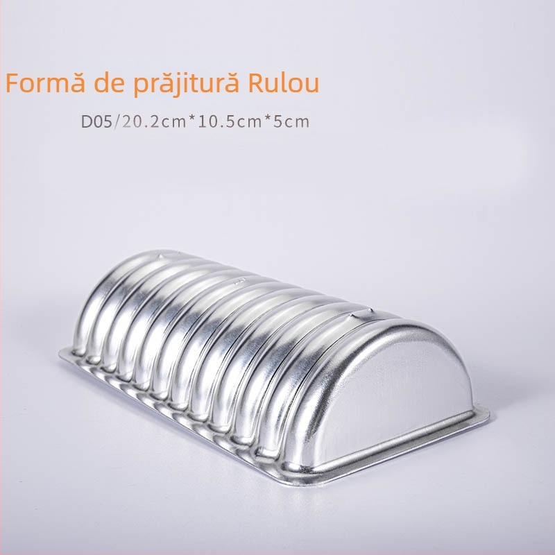 Formă de copt pentru pâine și prăjituri – anodizată, rezistentă la temperaturi înalte – pentru rulouri hot dog, carne de porc și cârnați