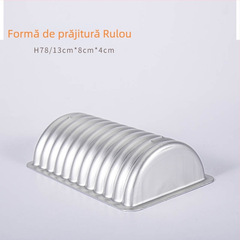 Formă de copt pentru pâine și prăjituri – anodizată, rezistentă la temperaturi înalte – pentru rulouri hot dog, carne de porc și cârnați