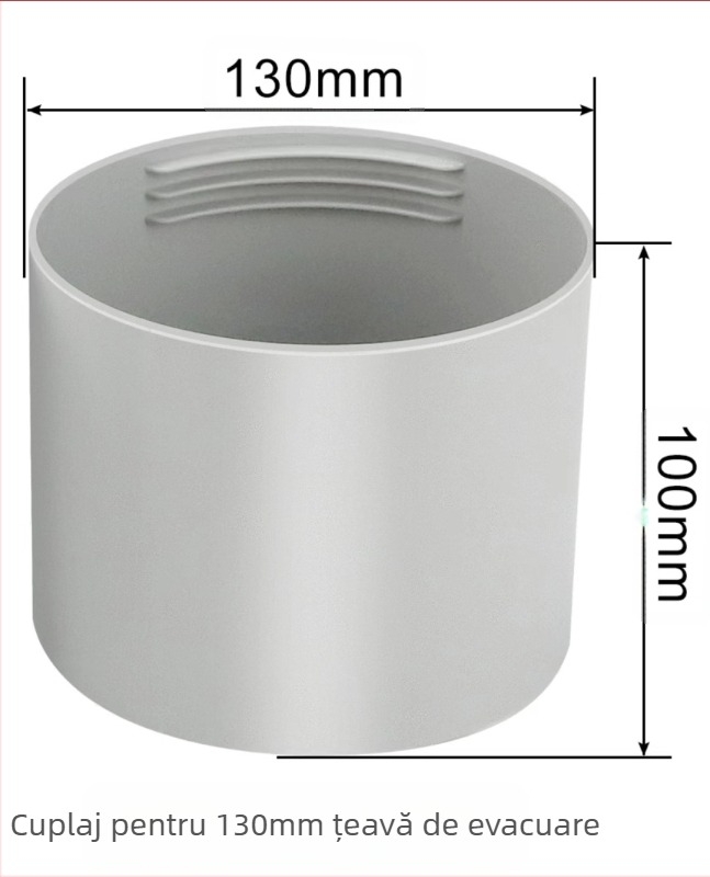 Heidi Technology conector furtun evacuare aer conditionat cu interfata duza plata si placa de etanșare a ferestrei