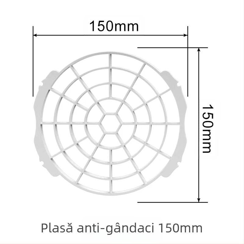 Heidi Technology conector furtun evacuare aer conditionat cu interfata duza plata si placa de etanșare a ferestrei