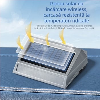 Purificator de aer pentru mașină cu ozon, model 8813, alimentare USB (5V), 2W, oxigen activ 40 mg, ioni negativ 100000