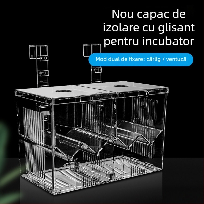 Cutie acrilică pentru izolare și incubare a puietului de pești mici – Haolong Hl58