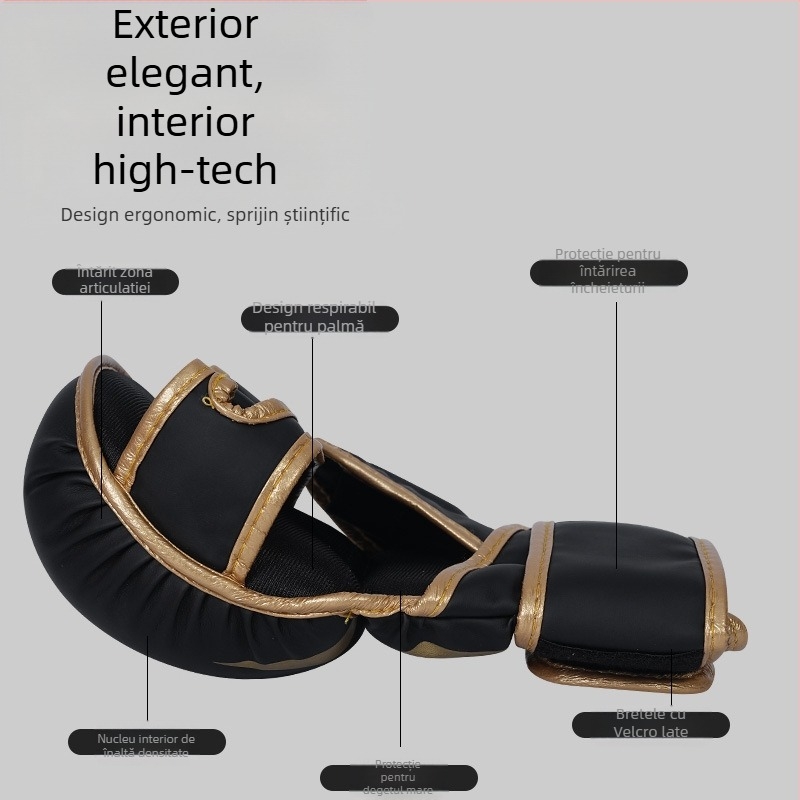 Mănuși de box Bugarte, PU material, stil purtabil, pentru arte marțiale și autoapărare