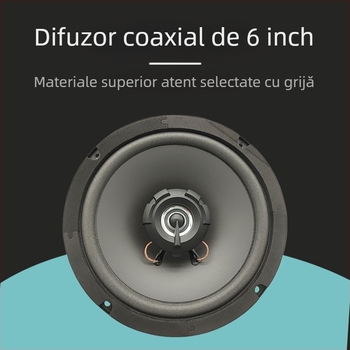 Boxă auto coaxială TS-606, 4 Ω, 500 W, 60 Hz-20 kHz, 93 dB