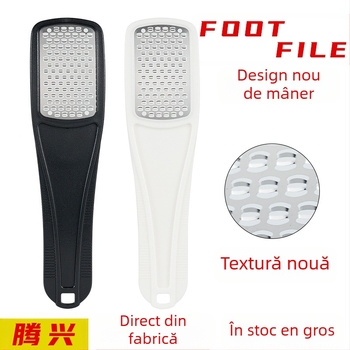 TX pilă pentru picioare – plastic + oțel inoxidabil, piatră de picioare pătrată, ambalare 500 buc.