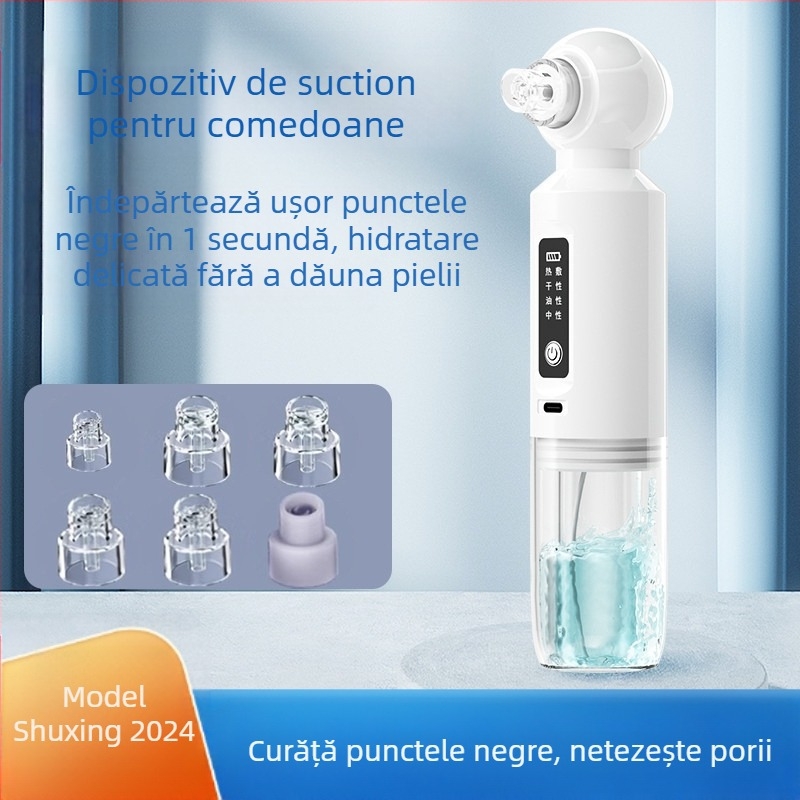 Dispozitiv electric pentru îndepărtarea punctelor negre și curățarea porilor – Shuxing SX118, a patra treaptă, carcasă din injecție