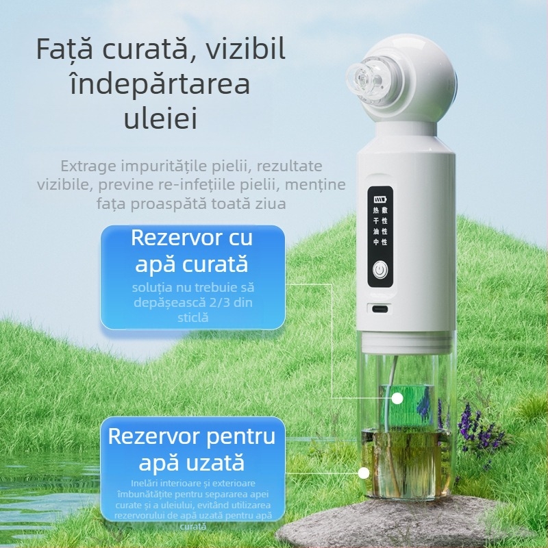 Dispozitiv electric pentru îndepărtarea punctelor negre și curățarea porilor – Shuxing SX118, a patra treaptă, carcasă din injecție