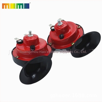 HR-3010 Klaxon electric pentru mașină/motocicletă, 12V/24V, 10W, 8Ω, 115dB