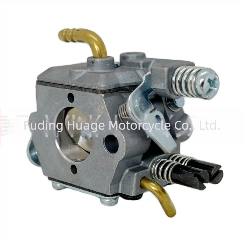 Carburator pentru drujba pe benzină, tip mecanic cu diafragmă, gaură de montaj 31 mm, modelul 58 copper linkage oil bubble, compatibil cu 5800/5200