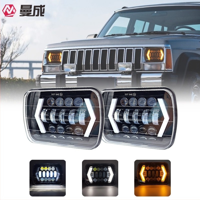 Lampa frontală LED Wrangler serie, 69W, 10-36V, 7100 lm, 6000K, LED 3232