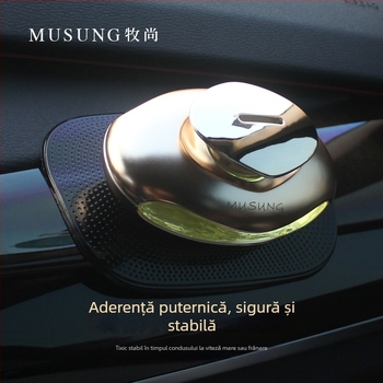 Covoraș anti-alunecare pentru bordul mașinii cu suport pentru telefon, PU material, Mushang, personalizabil cu logo, model: Altul