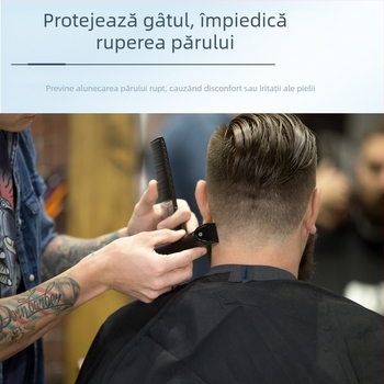 Hartie de protecție a gâtului de unică folosință pentru coafor, 20 de bucăți pe pachet, rezistentă la apă