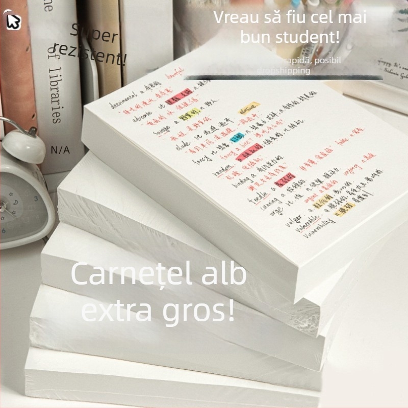 Caiet Sijin, stil bloc de hârtie, ne lipibil, fără autorizare IP (Brand: Sijin; Paste: No; Styling: paper brick; IP: No)