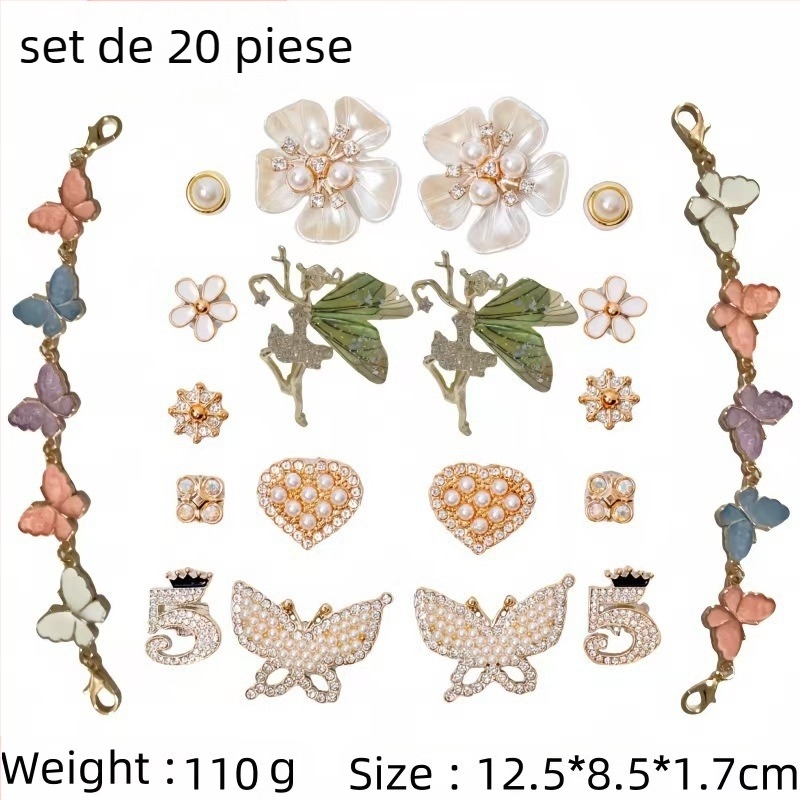 Brățară de gleznă etnică, unisex, din argint, cu motive animale, florale, frunze și stele, personalizare disponibilă