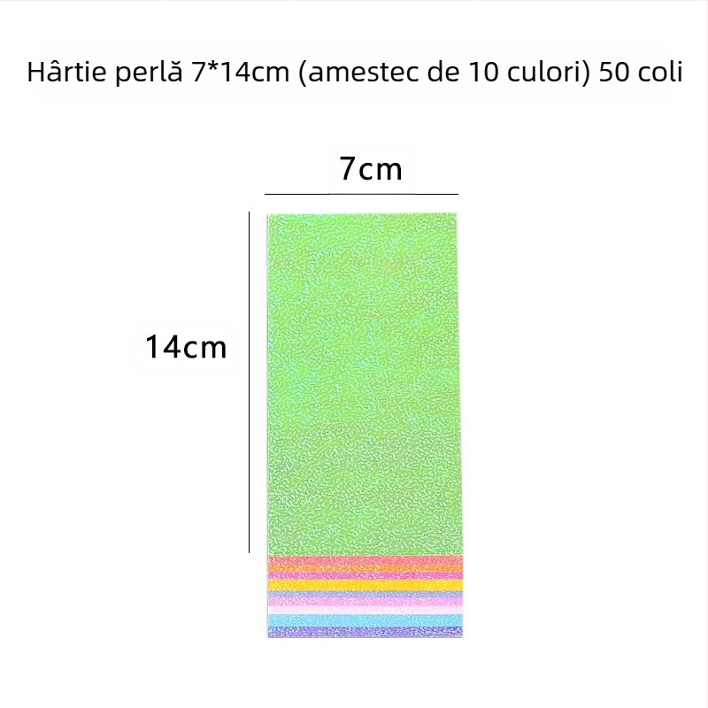 Hârtie origami pentru creații — hârtie lucioasă, marcă Bile, stil lux ușor, categorie: alte lucrări din hârtie, material: hârtie