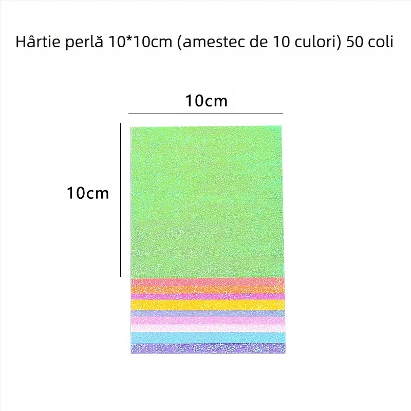 Hârtie origami pentru creații — hârtie lucioasă, marcă Bile, stil lux ușor, categorie: alte lucrări din hârtie, material: hârtie