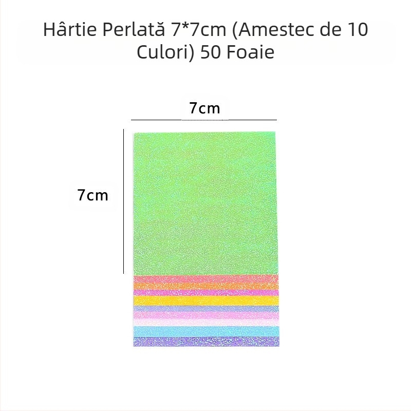 Hârtie origami pentru creații — hârtie lucioasă, marcă Bile, stil lux ușor, categorie: alte lucrări din hârtie, material: hârtie