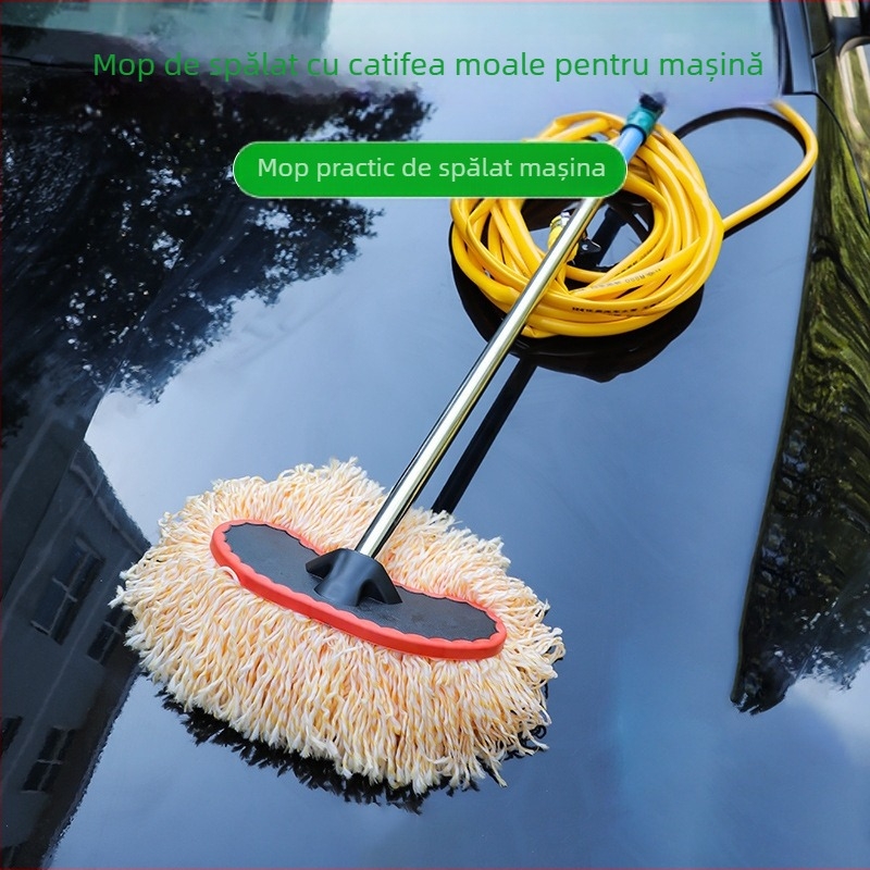 Yiju Mop de spălat auto, construcție din aliaj și pistol cu apă de înaltă presiune (Aliaj • Brand: Yiju • Pistol cu apă de înaltă presiune)