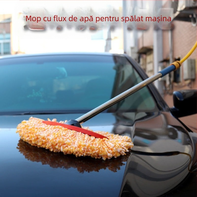 Yiju Mop de spălat auto, construcție din aliaj și pistol cu apă de înaltă presiune (Aliaj • Brand: Yiju • Pistol cu apă de înaltă presiune)