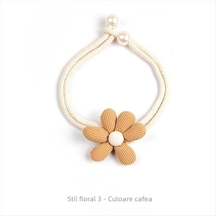 Guanrui curele pentru perdele din bumbac și in cu model floral, șnur reglabil de depozitare, stil minimalist