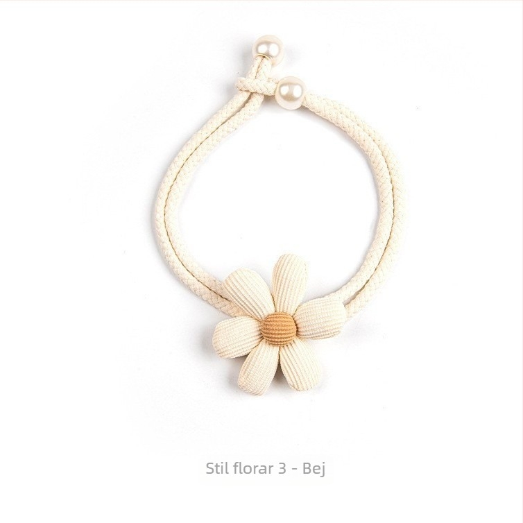 Guanrui curele pentru perdele din bumbac și in cu model floral, șnur reglabil de depozitare, stil minimalist