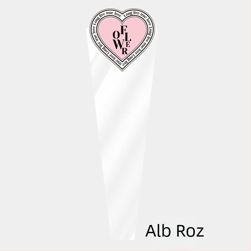 Geantă de ambalare pentru buchete din hârtie kraft și plastic; ambalaj exterior; fabricare manuală; origine Zhejiang, China