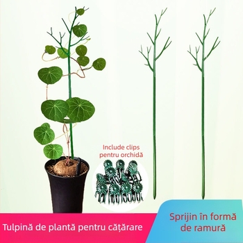 Bară de susținere pentru plante – plastic, pentru balcon și grădinărit acasă, suport anti-cădere pentru plante
