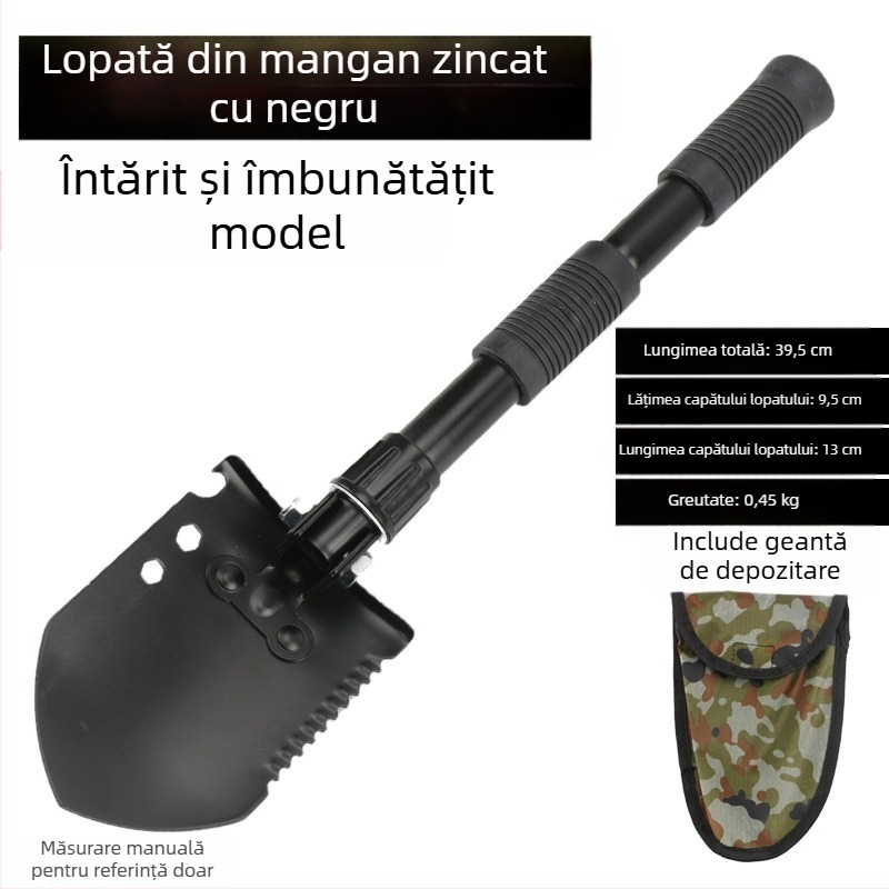 Lopată de săpat pentru grădină în aer liber, din oțel mangan, Autonomy, unealtă agricolă