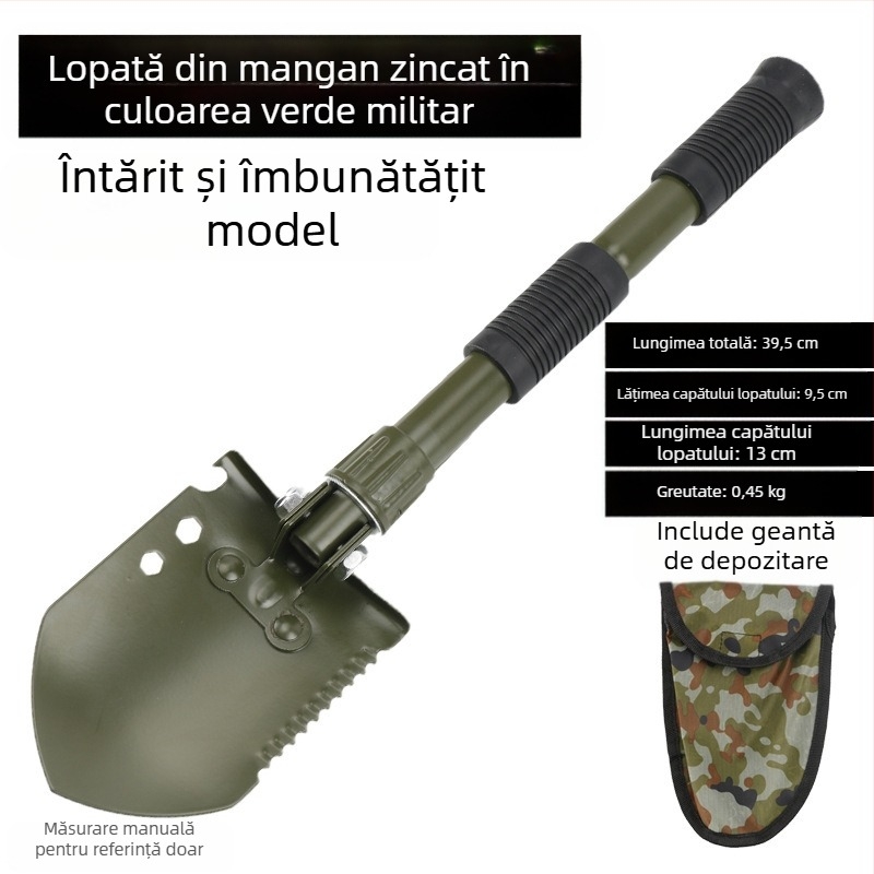 Lopată de săpat pentru grădină în aer liber, din oțel mangan, Autonomy, unealtă agricolă
