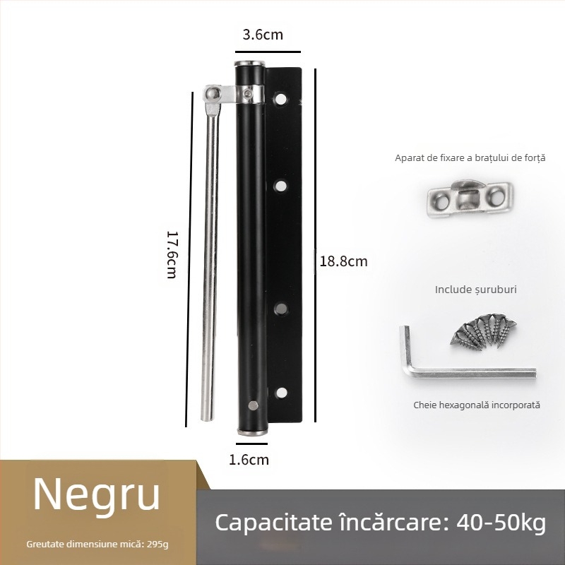 Închizător de ușă simplu din oțel inoxidabil — design modern minimalist, personalizabil, brand Wuxin haopin