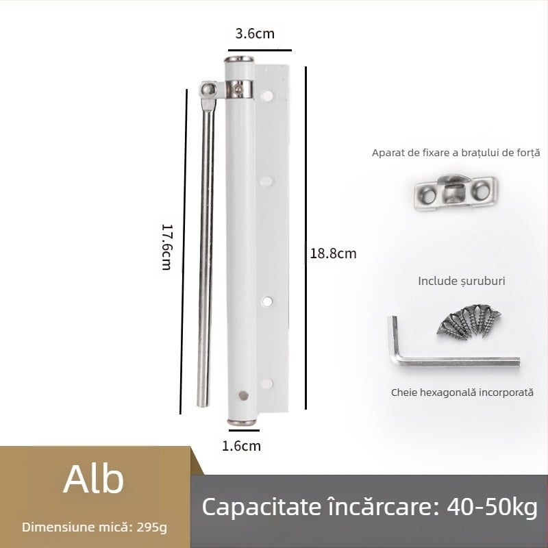 Închizător de ușă simplu din oțel inoxidabil — design modern minimalist, personalizabil, brand Wuxin haopin