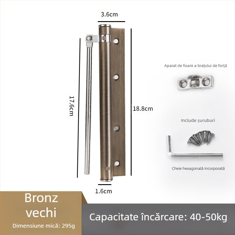 Închizător de ușă simplu din oțel inoxidabil — design modern minimalist, personalizabil, brand Wuxin haopin